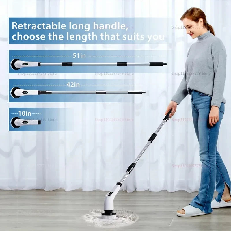 Cordless Electric Spin Scrubber