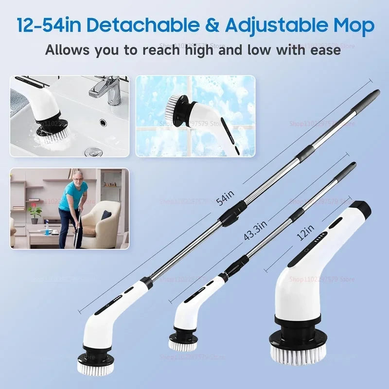 Cordless Electric Spin Scrubber