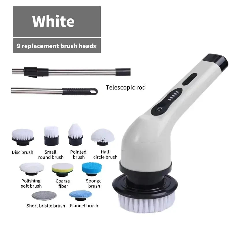 Cordless Electric Spin Scrubber
